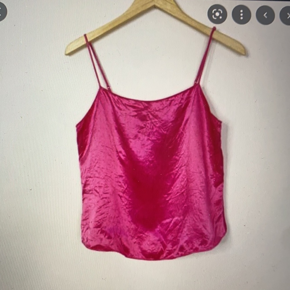 Aritzia babaton satin tank top